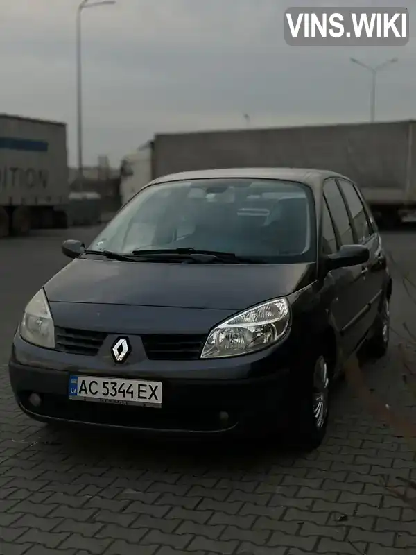 Мінівен Renault Scenic 2005 1.6 л. Ручна / Механіка обл. Волинська, Луцьк - Фото 1/21