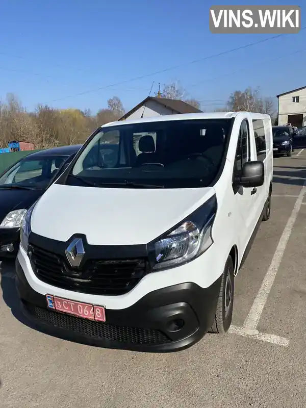 Мінівен Renault Trafic 2017 1.6 л. Ручна / Механіка обл. Вінницька, Тростянець - Фото 1/21