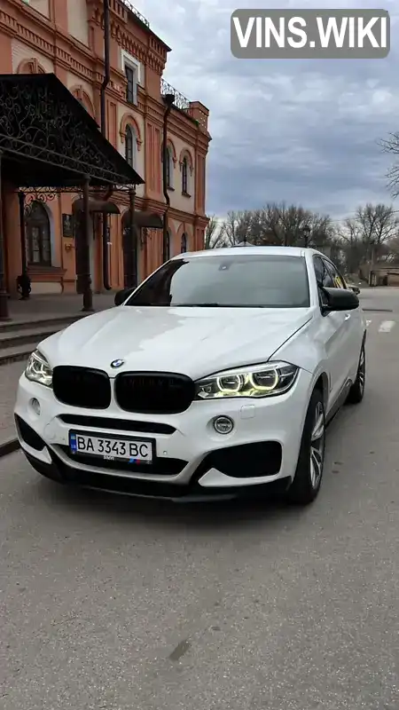 Позашляховик / Кросовер BMW X6 2015 3 л. Автомат обл. Кіровоградська, Олександрія - Фото 1/13