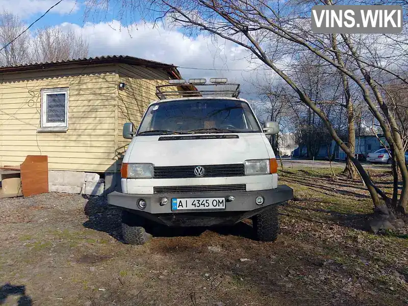 Минивэн Volkswagen Transporter 1998 2.5 л. Автомат обл. Львовская, Червоноград - Фото 1/10