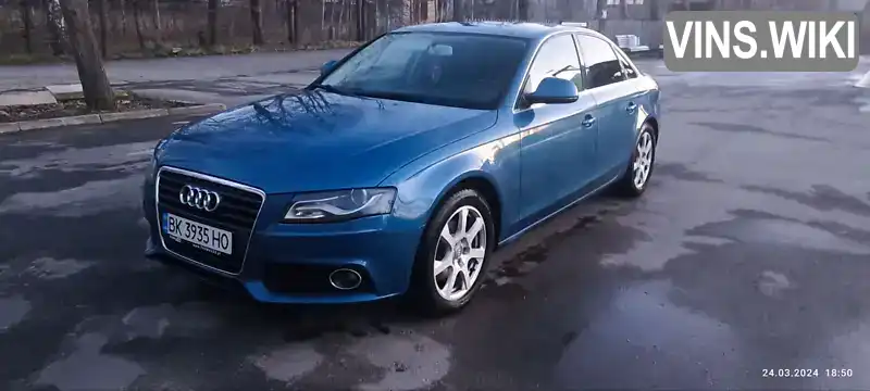 Седан Audi A4 2008 1.8 л. Ручна / Механіка обл. Рівненська, Костопіль - Фото 1/9