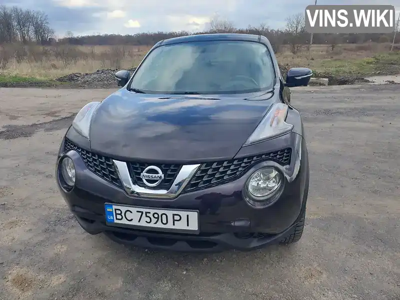 Позашляховик / Кросовер Nissan Juke 2015 1.62 л. Варіатор обл. Львівська, Самбір - Фото 1/19