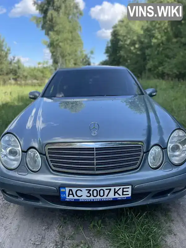 Седан Mercedes-Benz E-Class 2004 2 л. Автомат обл. Волинська, Луцьк - Фото 1/21