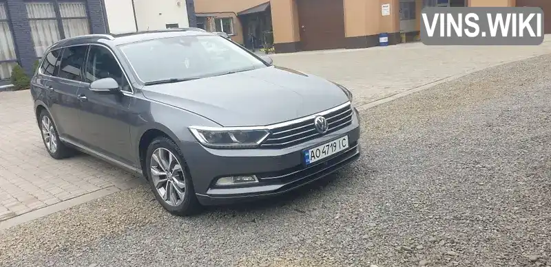 Універсал Volkswagen Passat 2016 2 л. Варіатор обл. Закарпатська, Ужгород - Фото 1/21