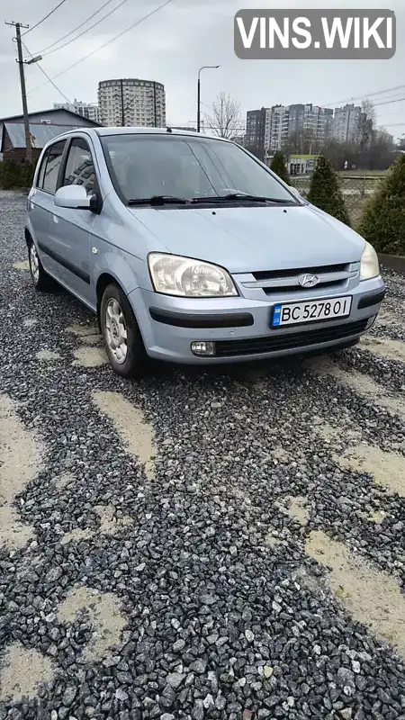 KMHBT51HP4U195444 Hyundai Getz 2004 Хэтчбек 1.34 л. Фото 1