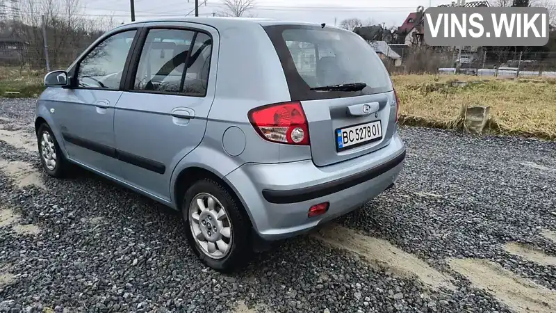 KMHBT51HP4U195444 Hyundai Getz 2004 Хэтчбек 1.34 л. Фото 2