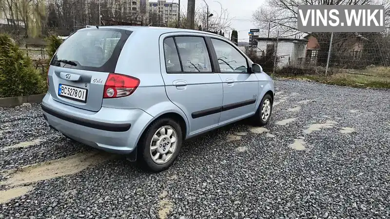 KMHBT51HP4U195444 Hyundai Getz 2004 Хэтчбек 1.34 л. Фото 7