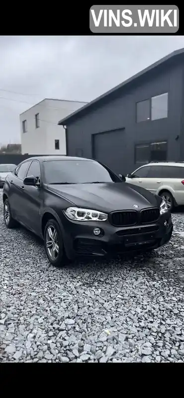 Позашляховик / Кросовер BMW X6 2017 2.98 л. Автомат обл. Львівська, Львів - Фото 1/21