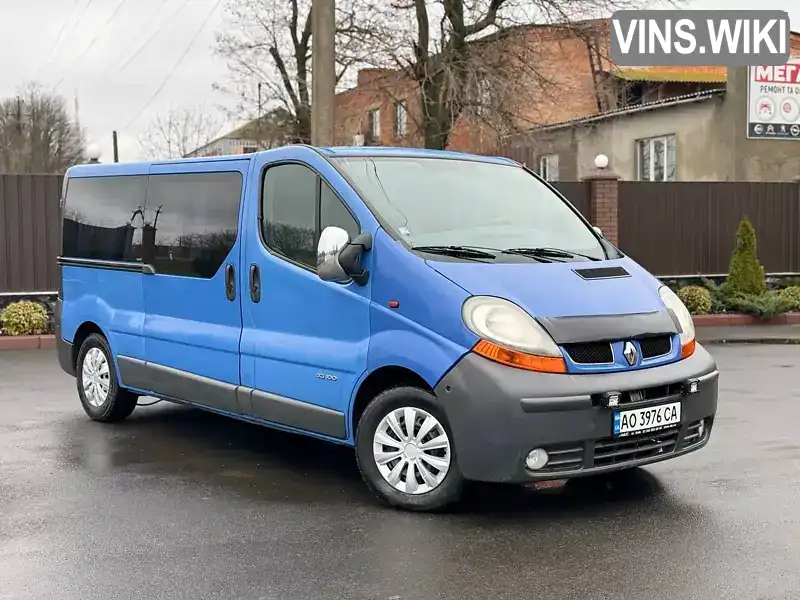 Мінівен Renault Trafic 2005 1.87 л. Ручна / Механіка обл. Кіровоградська, Благовіщенське (Ульяновка) - Фото 1/11