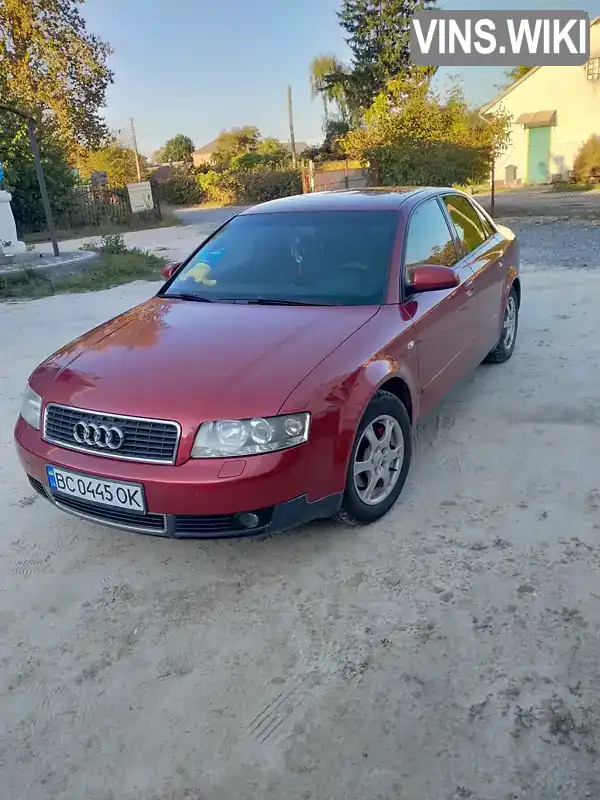 Седан Audi A4 2002 2 л. Автомат обл. Львівська, Городок - Фото 1/11