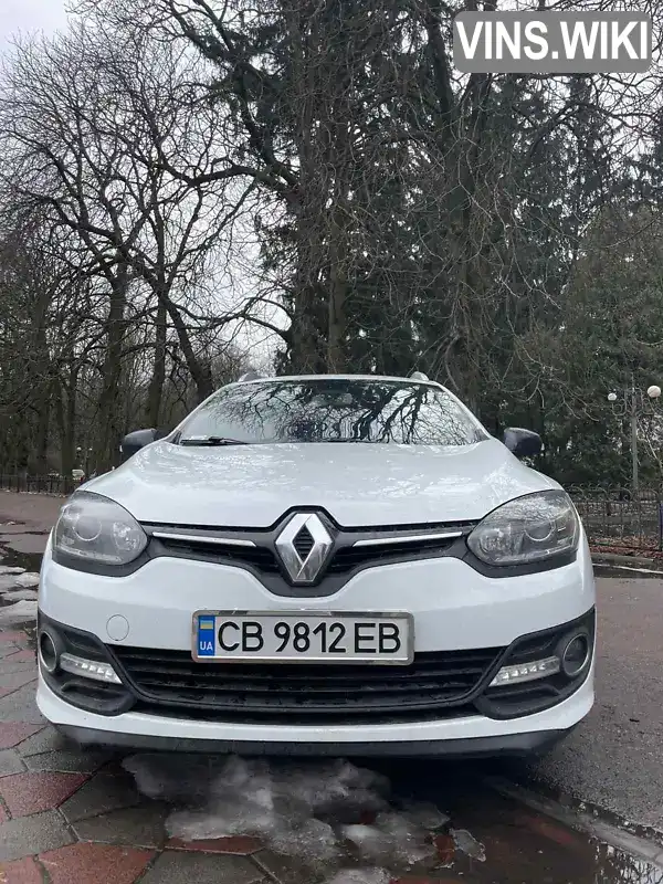 Універсал Renault Megane 2015 1.46 л. Ручна / Механіка обл. Чернігівська, Ніжин - Фото 1/15