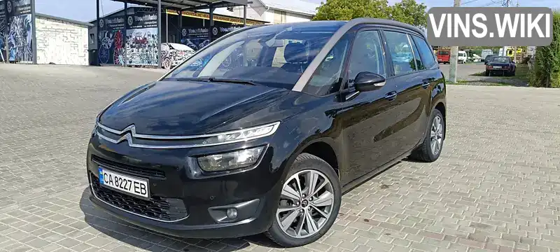 Мінівен Citroen Grand C4 Picasso 2014 2 л. Автомат обл. Черкаська, Звенигородка - Фото 1/21