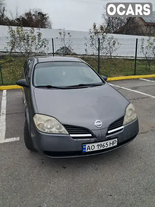 Універсал Nissan Primera 2002 2.2 л. Ручна / Механіка обл. Закарпатська, Ужгород - Фото 1/21