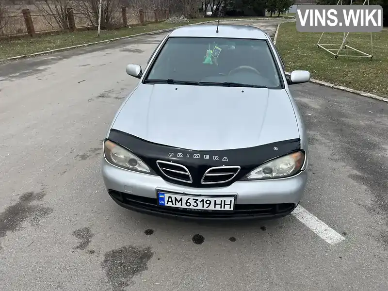 Седан Nissan Primera 2001 1.6 л. Ручна / Механіка обл. Житомирська, Бердичів - Фото 1/10