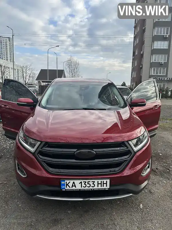 Позашляховик / Кросовер Ford Edge 2016 2 л. Автомат обл. Київська, Київ - Фото 1/21