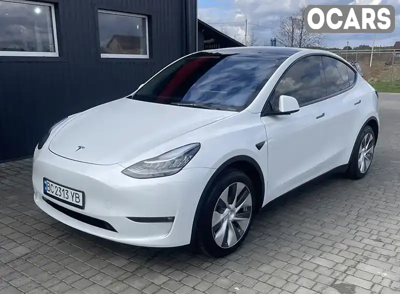 Позашляховик / Кросовер Tesla Model Y 2021 null_content л. Автомат обл. Львівська, Яворів - Фото 1/18