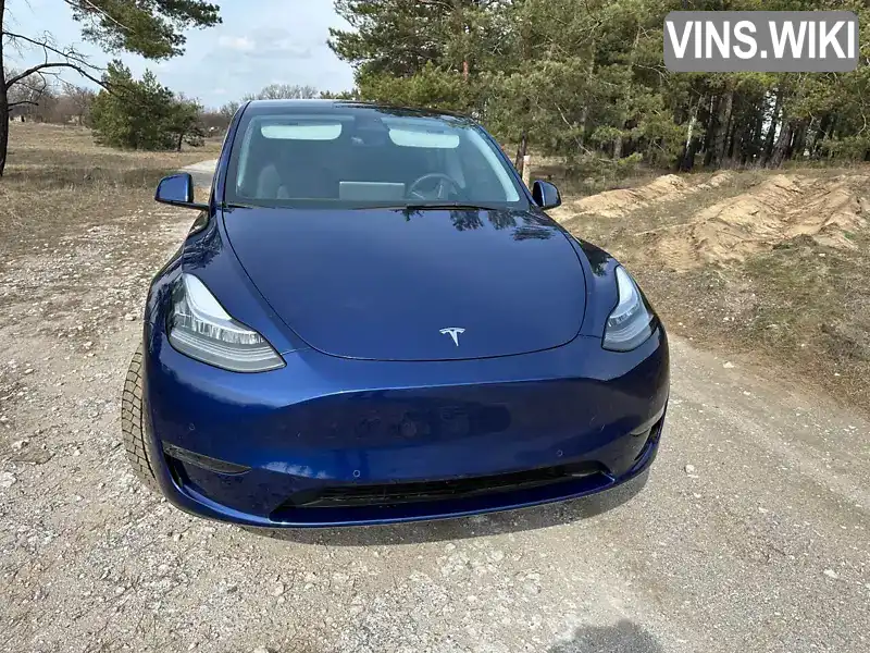 Позашляховик / Кросовер Tesla Model Y 2021 null_content л. Автомат обл. Дніпропетровська, Кам'янське (Дніпродзержинськ) - Фото 1/21