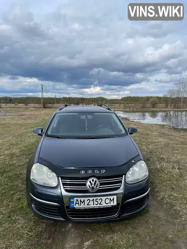 Універсал Volkswagen Golf 2008 1.9 л. Ручна / Механіка обл. Житомирська, Овруч - Фото 1/21