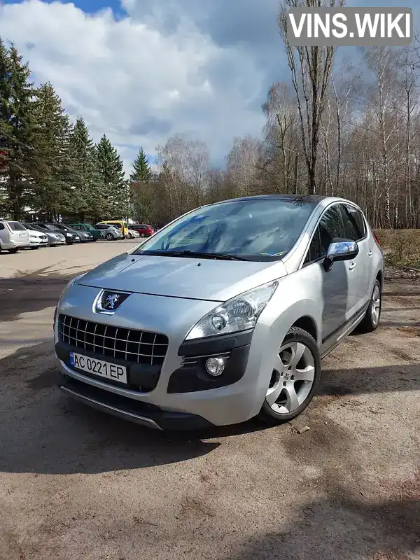 VF30U5FV8BS222552 Peugeot 3008 2011 Позашляховик / Кросовер 1.6 л. Фото 1