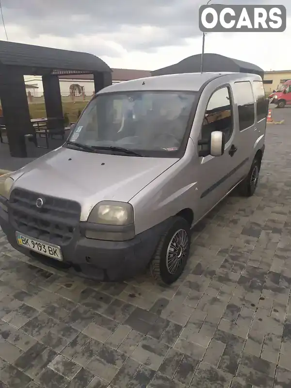 Минивэн Fiat Doblo 2004 1.9 л. Ручная / Механика обл. Ровенская, Корец - Фото 1/21