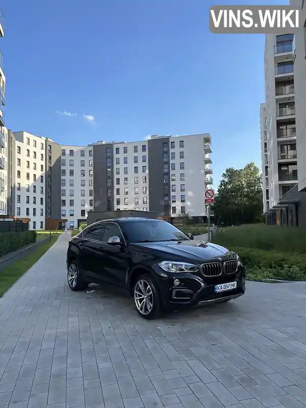 Позашляховик / Кросовер BMW X6 2016 3 л. Автомат обл. Київська, Київ - Фото 1/21