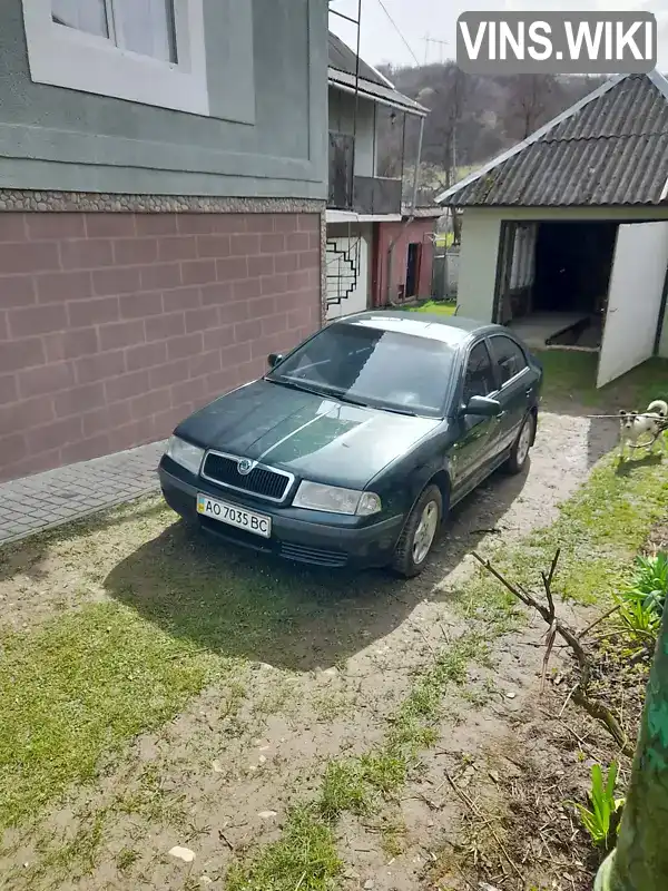 Ліфтбек Skoda Octavia 2002 1.6 л. обл. Закарпатська, Свалява - Фото 1/9