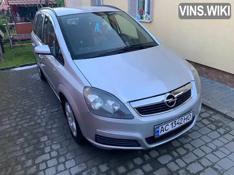 Мінівен Opel Zafira 2007 1.6 л. Ручна / Механіка обл. Волинська, location.city.volodymyr - Фото 1/15