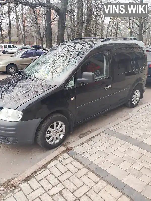 Мінівен Volkswagen Caddy 2008 1.97 л. Ручна / Механіка обл. Житомирська, Житомир - Фото 1/6