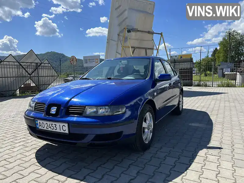 Седан SEAT Toledo 2002 1.6 л. Ручна / Механіка обл. Закарпатська, Хуст - Фото 1/21