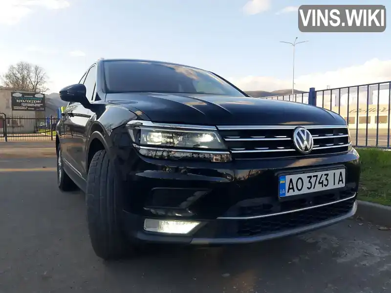 Позашляховик / Кросовер Volkswagen Tiguan 2016 1.97 л. Автомат обл. Закарпатська, Хуст - Фото 1/8