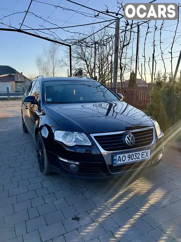 Універсал Volkswagen Passat 2008 2 л. Ручна / Механіка обл. Закарпатська, Мукачево - Фото 1/11