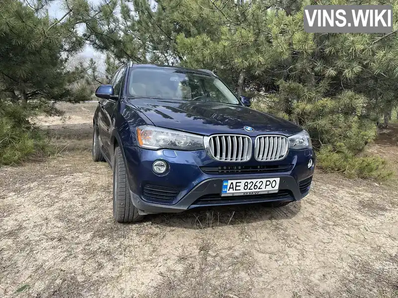 Позашляховик / Кросовер BMW X3 2015 2 л. обл. Дніпропетровська, Дніпро (Дніпропетровськ) - Фото 1/20