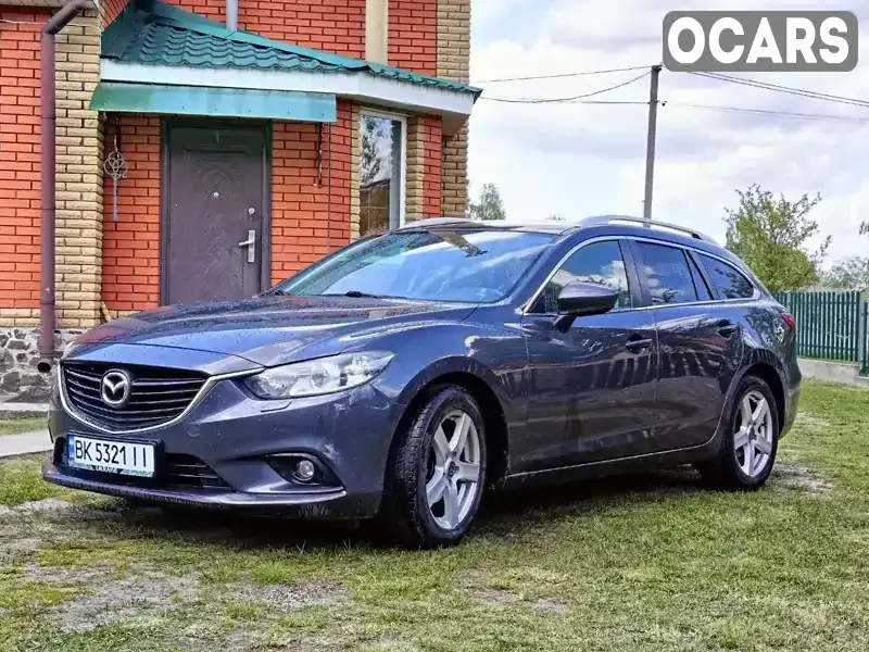 Універсал Mazda 6 2013 2.2 л. Ручна / Механіка обл. Рівненська, Сарни - Фото 1/20