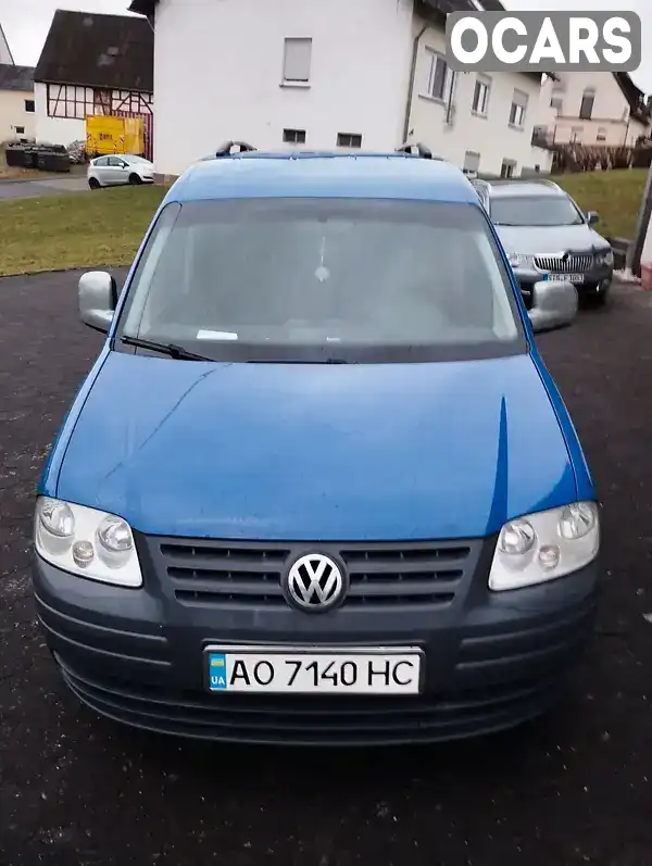 Мінівен Volkswagen Caddy 2008 1.9 л. Ручна / Механіка обл. Закарпатська, Тячів - Фото 1/17