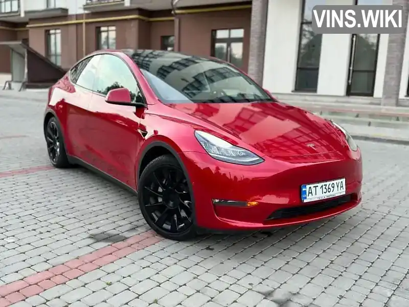 Позашляховик / Кросовер Tesla Model Y 2021 null_content л. Автомат обл. Івано-Франківська, Івано-Франківськ - Фото 1/16