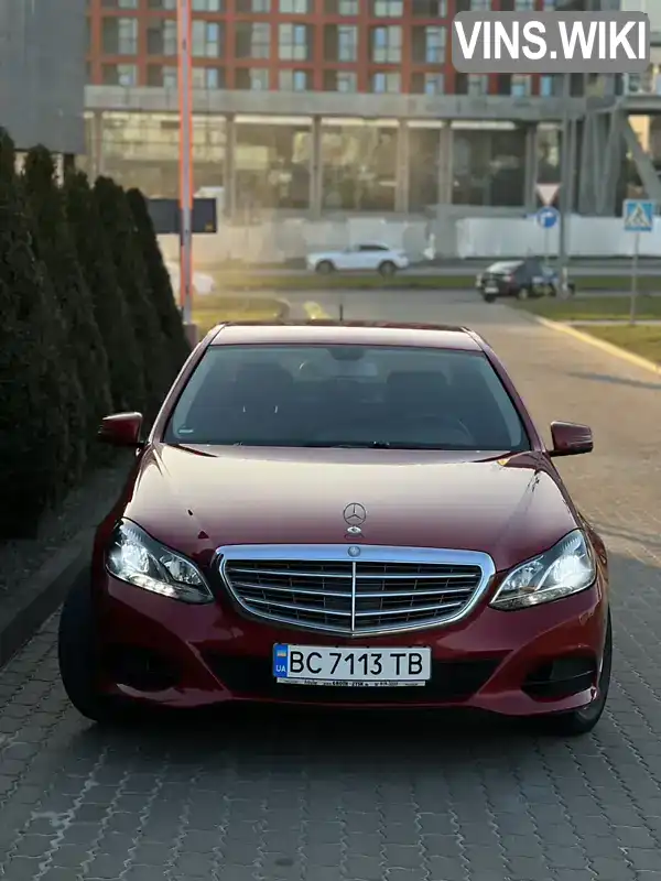 Седан Mercedes-Benz E-Class 2014 2.2 л. Автомат обл. Львівська, Львів - Фото 1/21