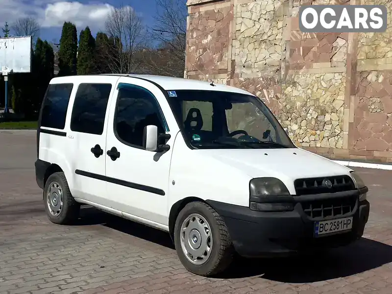 Минивэн Fiat Doblo 2003 1.6 л. Ручная / Механика обл. Львовская, Трускавец - Фото 1/21