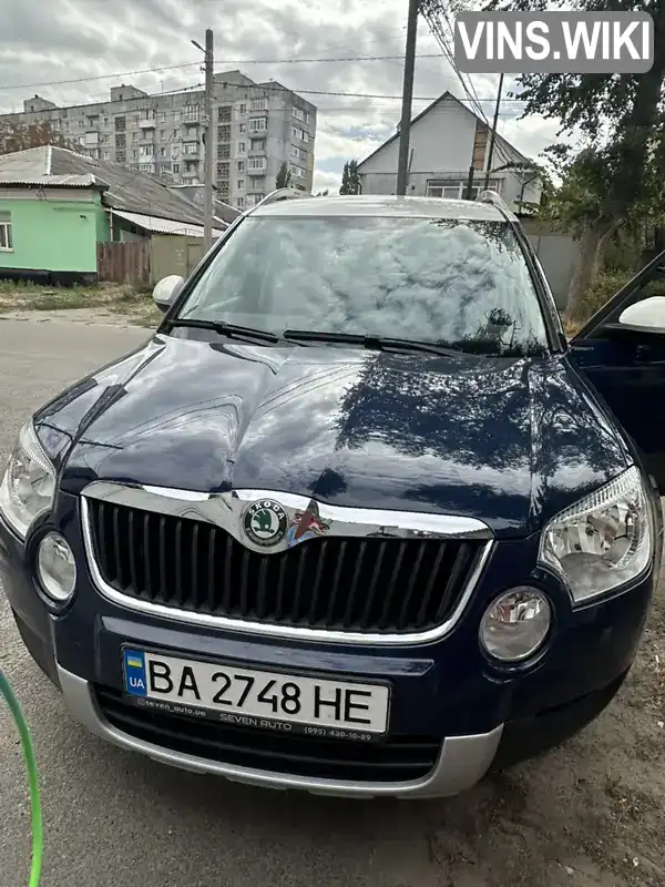 Позашляховик / Кросовер Skoda Yeti 2009 1.8 л. Ручна / Механіка обл. Кіровоградська, Кропивницький (Кіровоград) - Фото 1/10