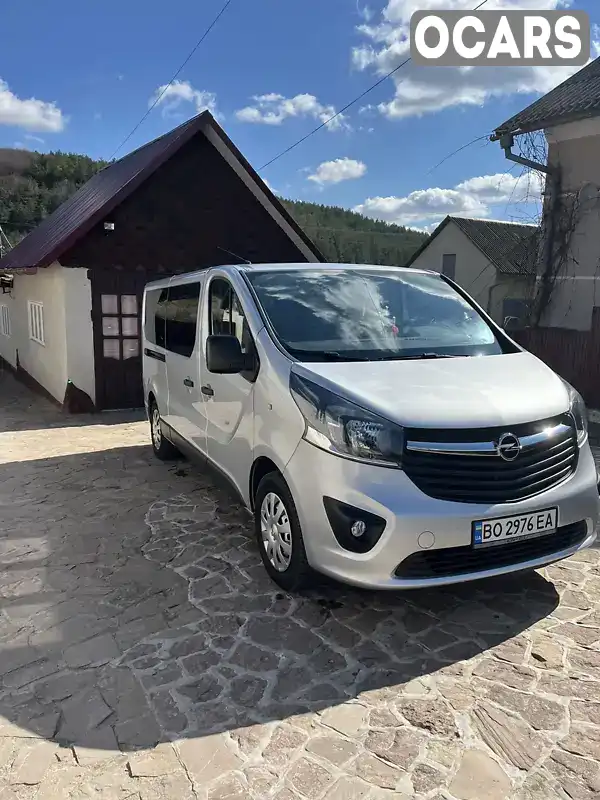 Мінівен Opel Vivaro 2018 1.6 л. Ручна / Механіка обл. Тернопільська, Монастириська - Фото 1/20