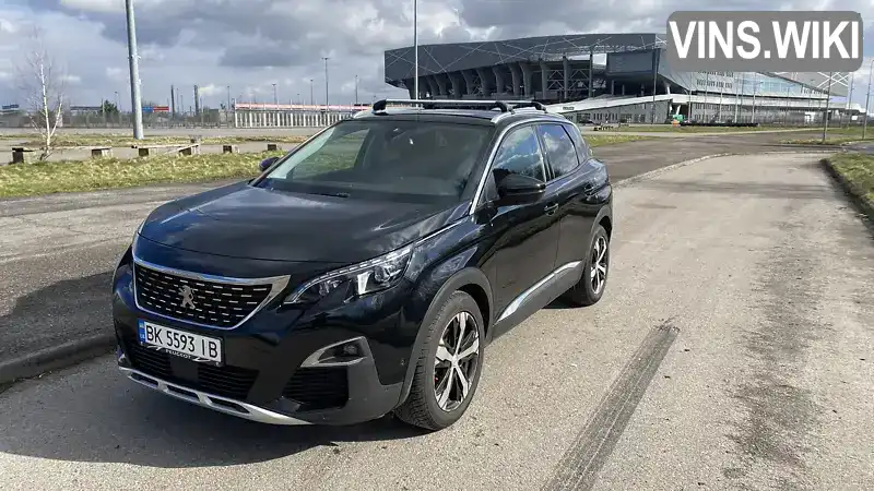 Внедорожник / Кроссовер Peugeot 3008 2019 1.5 л. Автомат обл. Ровенская, Млинов - Фото 1/17