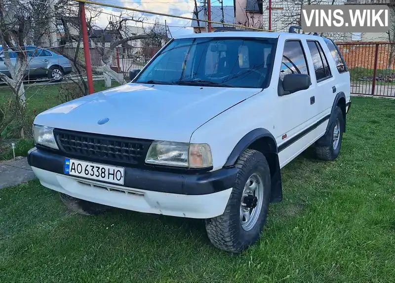 Внедорожник / Кроссовер Opel Frontera 1997 2.5 л. Ручная / Механика обл. Закарпатская, Тячев - Фото 1/20