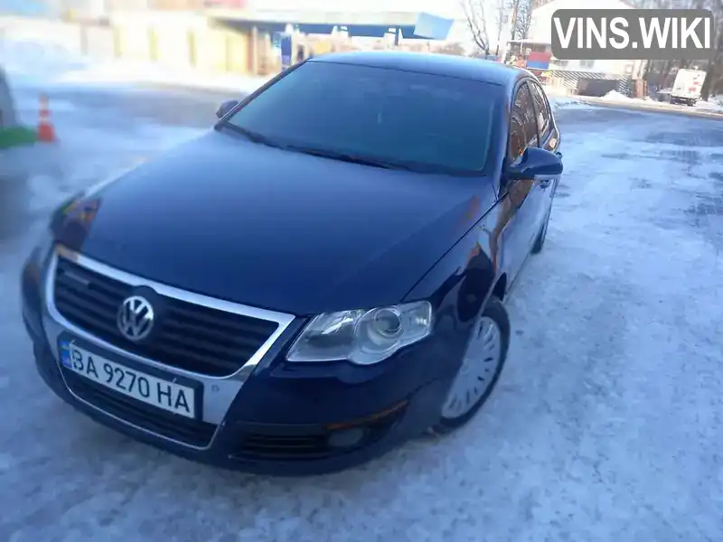 Седан Volkswagen Passat 2009 1.97 л. Ручна / Механіка обл. Кіровоградська, Кропивницький (Кіровоград) - Фото 1/3