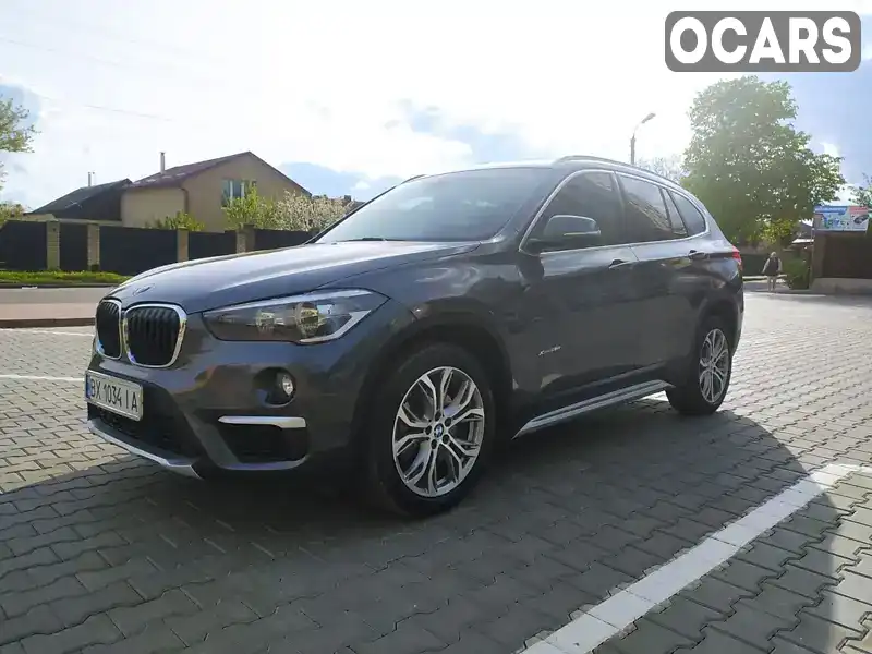 Позашляховик / Кросовер BMW X1 2016 2 л. Автомат обл. Хмельницька, Хмельницький - Фото 1/21