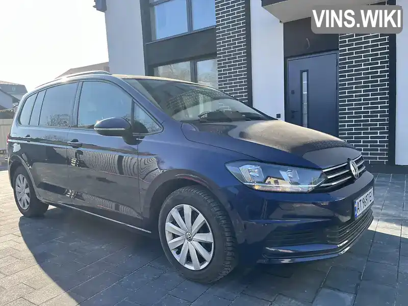 Микровэн Volkswagen Touran 2018 1.6 л. Автомат обл. Ивано-Франковская, Коломыя - Фото 1/21