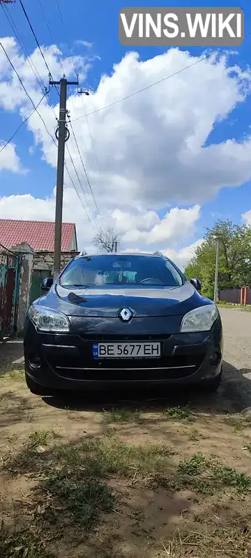 Універсал Renault Megane 2010 1.46 л. Ручна / Механіка обл. Миколаївська, Миколаїв - Фото 1/21