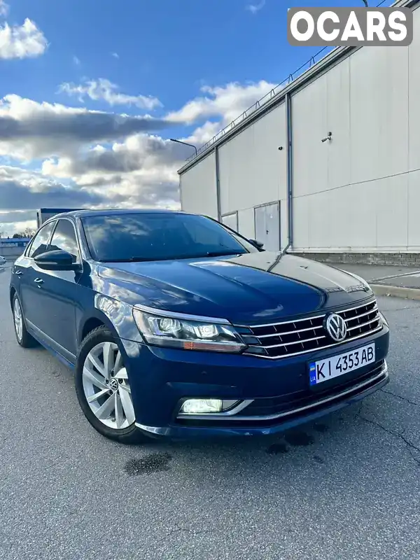 Седан Volkswagen Passat 2017 2 л. Автомат обл. Київська, Бориспіль - Фото 1/15