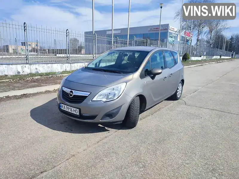 Мікровен Opel Meriva 2010 1.69 л. Автомат обл. Кіровоградська, Кропивницький (Кіровоград) - Фото 1/15