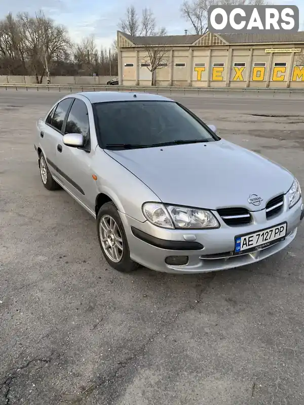 Седан Nissan Almera 2002 1.5 л. Ручна / Механіка обл. Дніпропетровська, Дніпро (Дніпропетровськ) - Фото 1/12