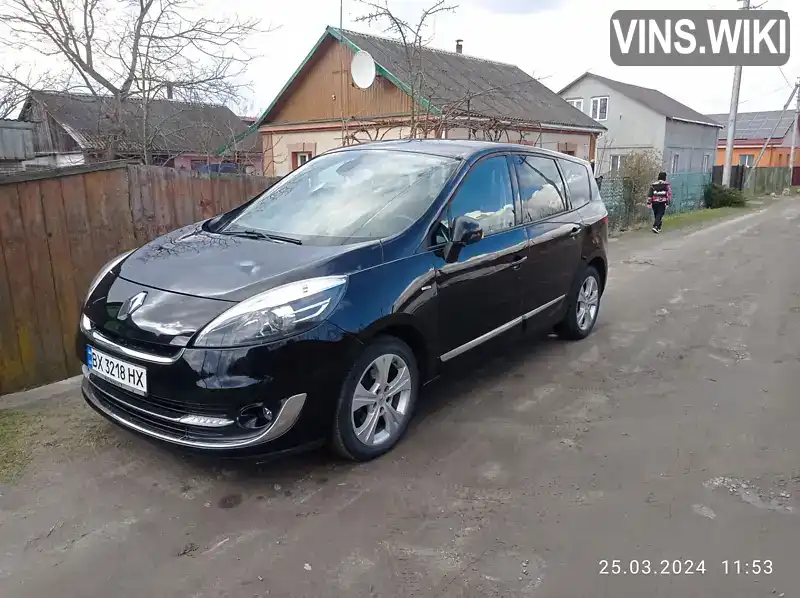 Мінівен Renault Grand Scenic 2012 1.5 л. Ручна / Механіка обл. Хмельницька, Славута - Фото 1/10