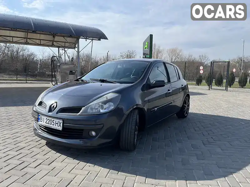 Хетчбек Renault Clio 2008 1.2 л. Ручна / Механіка обл. Полтавська, Полтава - Фото 1/19